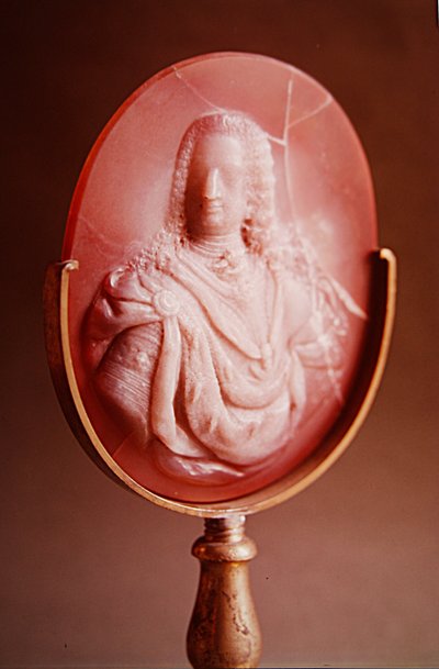 Camafeo de Francisco de Lorena, c.1740 (ágata) de Italian School