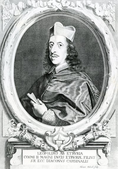 Cardenal Leopoldo de Medici (1617-1675) de Italian School