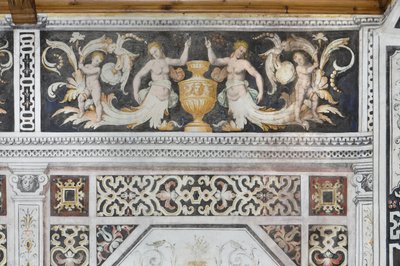 Sala Carducci, detalle de Italian School