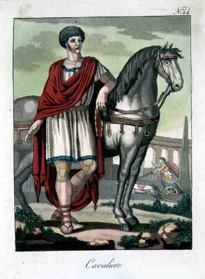 Soldado de caballería, de 