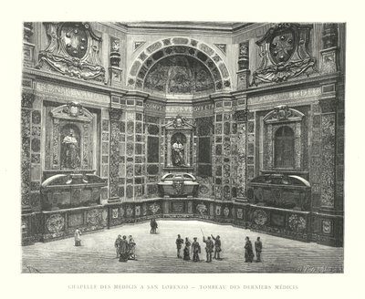 Capilla de los Medici en San Lorenzo, Tumba de los Últimos Medici de Italian School