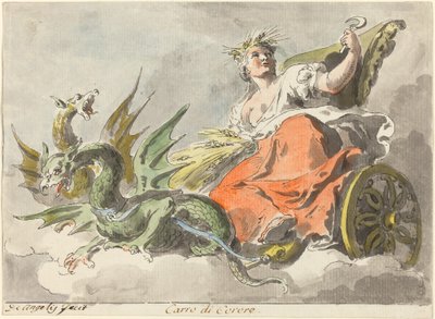 Carro de Ceres de Italian School