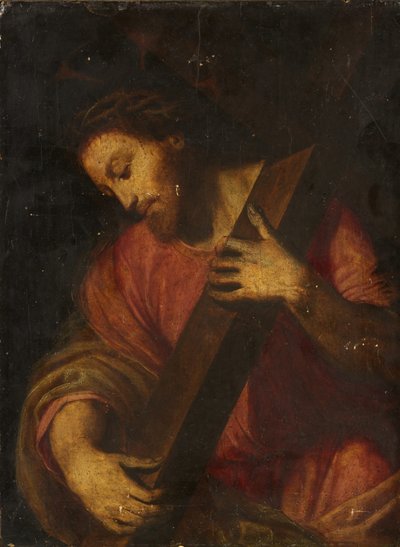Cristo llevando la cruz de Italian School