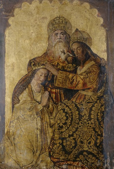 Coronación de la Virgen de Italian School