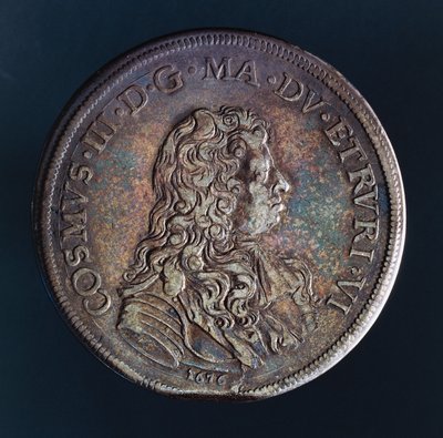 Cosimo III de Medici, Gran Ducado de Toscana, anverso de Italian School