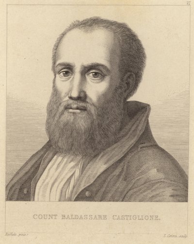 Conde Baldassare Castiglione (1478-1529) de Italian School