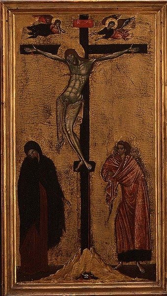 Crucifixión de Italian School