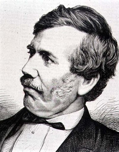 David Livingstone (1813-73) Misionero Escocés y Explorador Africano (grabado) de Italian School