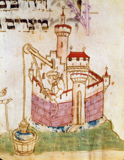 Representación de la reconstrucción de Jerusalén de Italian School