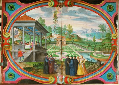 Descripción de los viajes del veneciano Charles Magius ... de Italian School