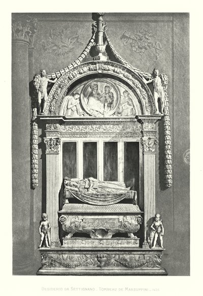 Desiderio da Settignano, Tumba de Marsuppini de Italian School