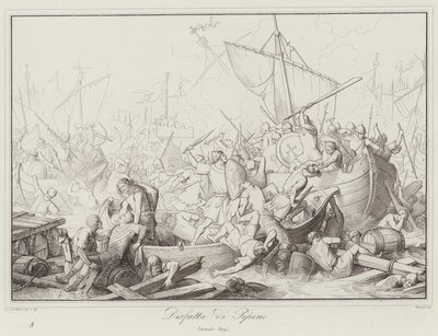 Disfatta di Pipino, 809 de Italian School