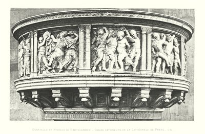 Donatello y Michele di Bartolommeo, Púlpito Exterior de la Catedral de Prato de Italian School