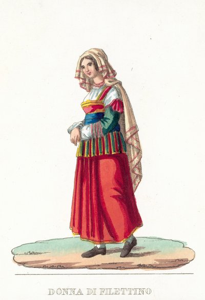 Donna Di Filettino de Italian School