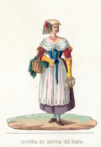 Donna Di Rocca Di Papa de Italian School