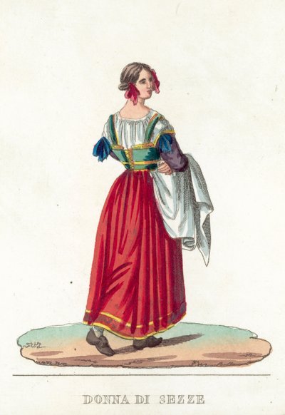 Donna Di Sezze de Italian School