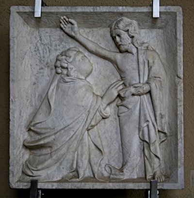 Santo Tomás dudando de Italian School