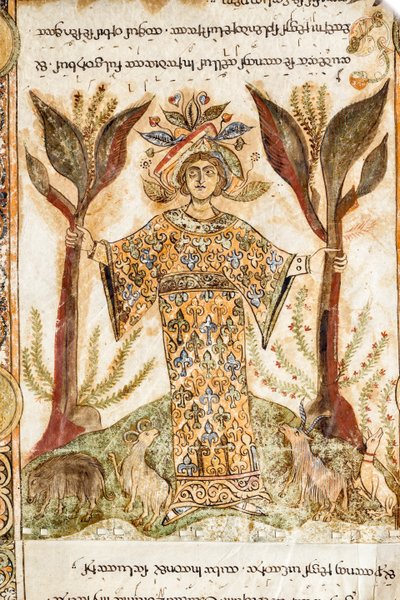 EXULTET, siglo XI (pergamino) de Italian School