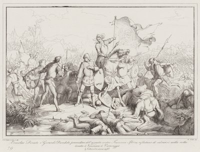 Ermolao Donato y Gerardo Dandolo, proveedores del ejército contra Francesco Sforza de Italian School
