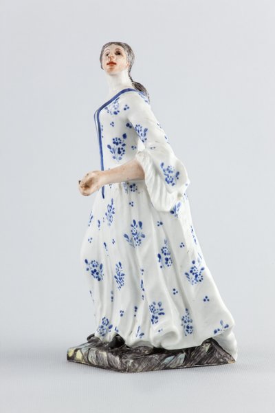 Figura femenina (porcelana) de Italian School