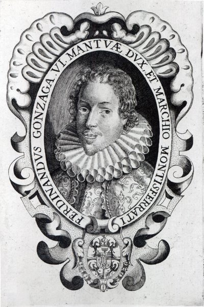 Ferdinando Gonzaga, Duque de Mantua de Italian School