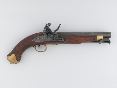 Pistola de chispa calibre 16 (.65 in), Patrón New Land, Dragones Ligeros, c.1808 de Italian School
