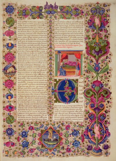 Fol.139r El Tercer Libro de los Reyes, de la Biblia de Borso d