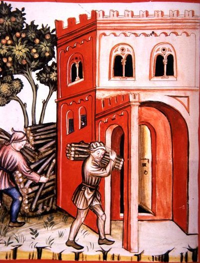 Fol.97v Almacén de Invierno, ilustración de 