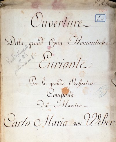 Portada de la ópera 