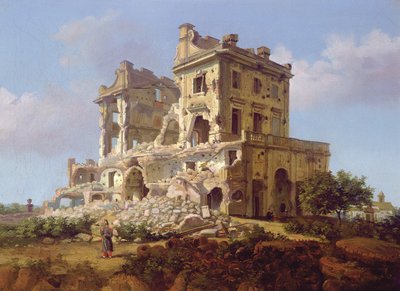 Villa de Garibaldi, Italia de Italian School