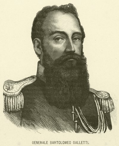 General Bartolomeo Galletti de Italian School
