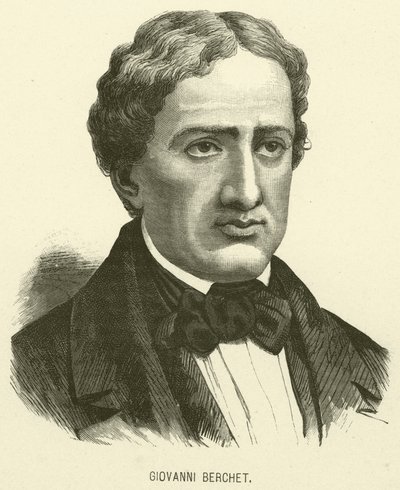 Giovanni Berchet (grabado) de Italian School