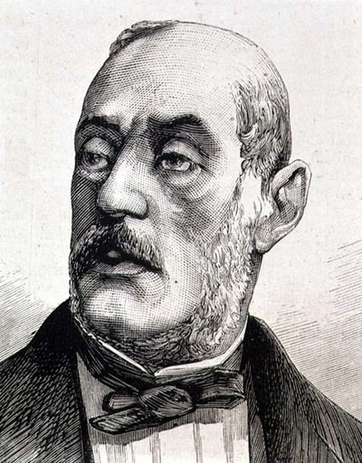 Giuseppe Ferrari (1811-1876) Historiador y Filósofo Político Italiano (grabado) de Italian School