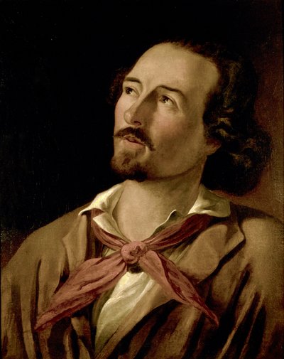 Goffredo Mameli (1827-1849) poeta y patriota del Risorgimento italiano. Pintura anónima del siglo XIX. Museo del Risorgimento Milán de Italian School