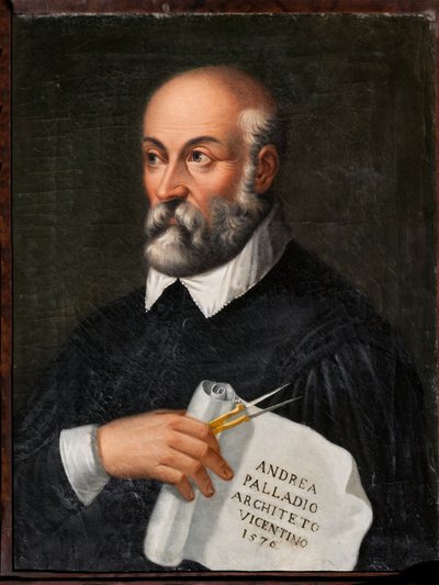 Alojamientos para invitados: retrato del arquitecto y escenógrafo Andrea Palladio de Italian School