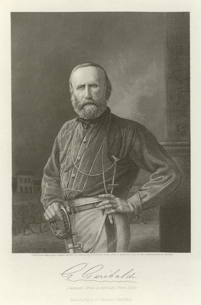 Giuseppe Garibaldi de Italian School
