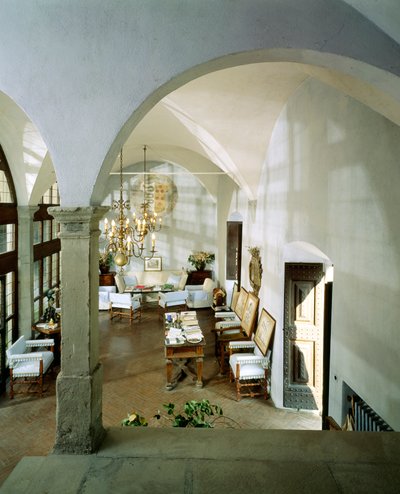 Salón de la Villa Il Trebbio (foto) de Italian School