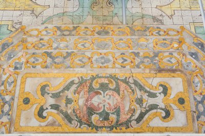 Altar mayor, predela y suelo de Italian School