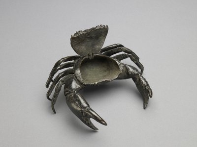 Tintero en forma de Cangrejo, c. 1560 (bronce) de Italian School