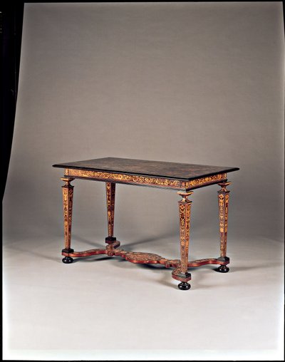 Mesa incrustada, Roma, c.1730 de Italian School