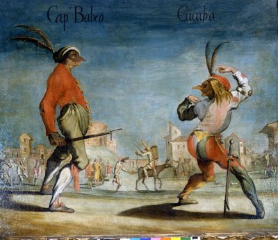 Máscaras italianas de la Commedia dell