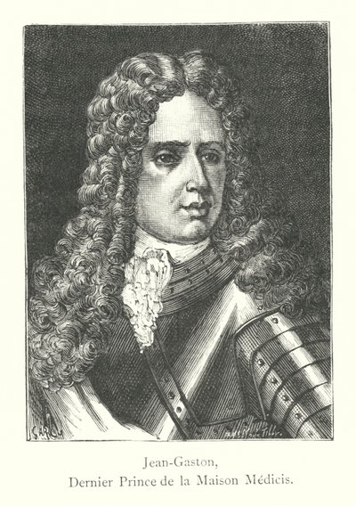 Juan Gastón, último príncipe de la Casa Médicis de Italian School