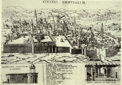 Jerusalén, 1581 de Italian School