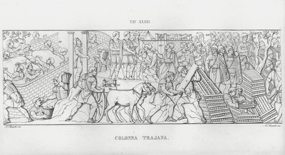 La Columna Trajana de Italian School