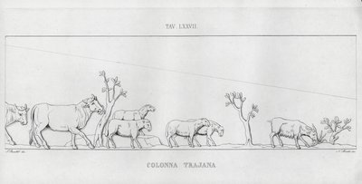 La Columna Trajana de Italian School
