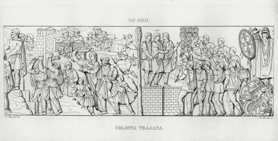 La Columna Trajana de Italian School