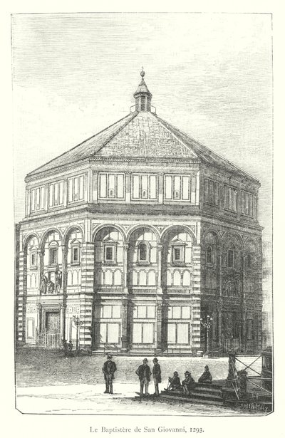 El Baptisterio de San Giovanni de Italian School