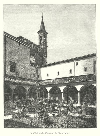 El claustro del convento de San Marcos de Italian School