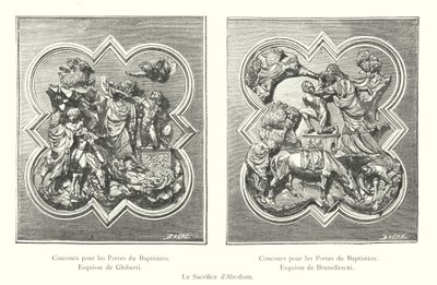 El sacrificio de Abraham de Italian School