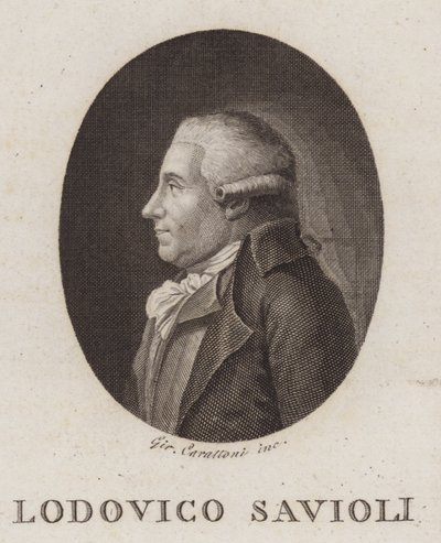 Ludovico Savioli, poeta e historiador italiano de Italian School